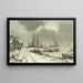 Volendam - Louis Apol — ingelijst kunstwerk aan de muur