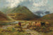 Vallée à Inveroran, Perthshire - Louis Bosworth Hurt — weergave van het kunstwerk
