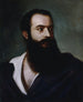 portret van Felice Orsini 1819-1858 terrorist - Louis Buchheister — weergave van het kunstwerk
