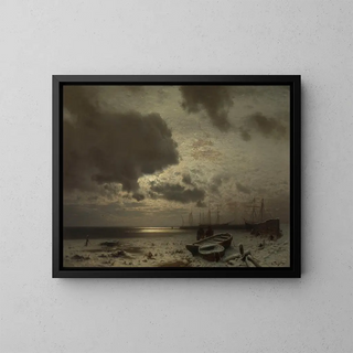 Louis Douzette - Moonlight in Winter.webp