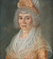 Marguerite Viger, echtgenote van Pierre Berthelet - Louis Dulongpré — weergave van het kunstwerk
