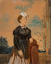Portret van Bertha Annie Carter - Louis Eyth — weergave van het kunstwerk