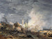 Brand in de haven - Louis Gabriel Moreau — weergave van het kunstwerk