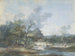 Bergère près d'une cascade - Louis Gabriel Moreau — weergave van het kunstwerk