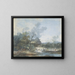 Bergère près d'une cascade - Louis Gabriel Moreau — ingelijst kunstwerk aan de muur