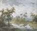 Le gué rustique - Louis Gabriel Moreau — weergave van het kunstwerk