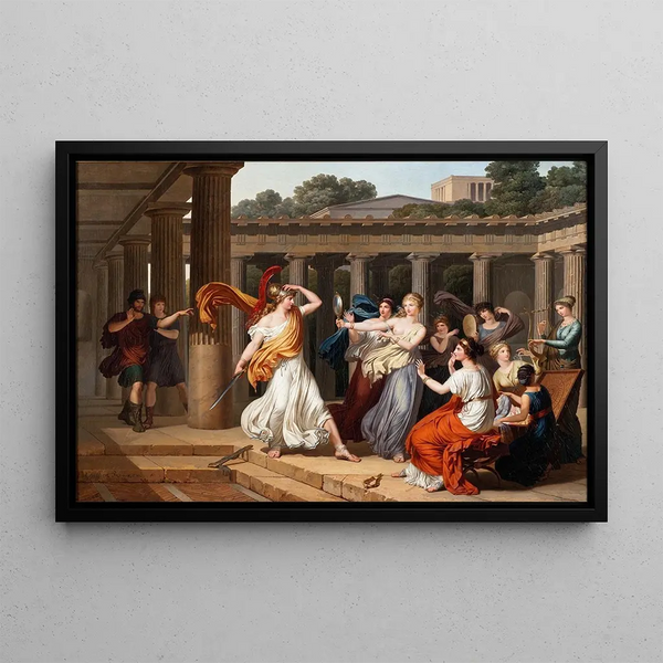 Louis Gauffier - Odysseus Recognises Achilles Amongst The Daughters of Lycomedes.webp