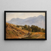 Landschapschilderij van de regio Dorf Tirol - Louis Gurlitt — ingelijst kunstwerk aan de muur