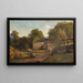 Studie van een Tirols landschap - Louis Gurlitt — ingelijst kunstwerk aan de muur