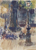 Les Becs de gaz - Louis Hayet — artwork view