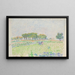 De ploegdevers - Louis Hayet — ingelijst kunstwerk aan de muur