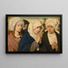 De heilige vrouwen op weg naar Golgotha - Louis Hendrix — ingelijst kunstwerk aan de muur