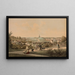Uitzicht op Tartu vanaf Toomemägi - Louis Häflinger — ingelijst kunstwerk aan de muur