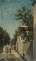 La rue Saint-Vincent Montmartre 18e arrondissement - Louis Hista — weergave van het kunstwerk
