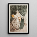 Mascarade - Louis Icart — ingelijst kunstwerk aan de muur