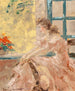 Pensief - Louis Icart — weergave van het kunstwerk