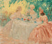 Vertrouwde gedeelde - Louis Icart — weergave van het kunstwerk