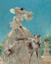 Versailles - Louis Icart — weergave van het kunstwerk