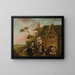De tinhandelaar - Louis Joseph Watteau — ingelijst kunstwerk aan de muur