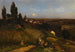 Landschapschilderij van de avond - Louis Kolitz — weergave van het kunstwerk