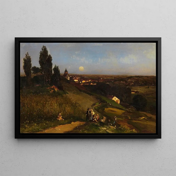 Louis Kolitz - Abendlandschaft.webp
