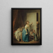 L'indiscret - Louis Léopold Boilly — ingelijst kunstwerk aan de muur