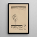 Chantre - Louis Marcoussis — ingelijst kunstwerk aan de muur