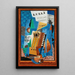 Lulli - Louis Marcoussis — ingelijst kunstwerk aan de muur