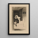 Marizibill - Louis Marcoussis — ingelijst kunstwerk aan de muur