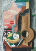Natuurstudie voor het raam - Louis Marcoussis | Reproduction — weergave van het kunstwerk