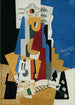 Natuur stilleven As de Pique - Louis Marcoussis | Reproduction — weergave van het kunstwerk