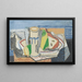 Natuurstudie met Glas en Peer - Louis Marcoussis — ingelijst kunstwerk aan de muur
