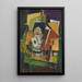 Natuurmoeite As de Trèfle - Louis Marcoussis — ingelijst kunstwerk aan de muur