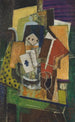 Natuurmoeite As de Trèfle - Louis Marcoussis — weergave van het kunstwerk