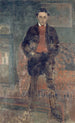 Roland Dorgelès 1886-1973 romancier - Louis Marcoussis — weergave van het kunstwerk