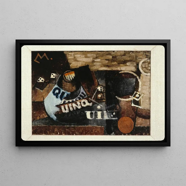 Louis Marcoussis - Still Life with Matches Le Pyrogne Quinquina.webp