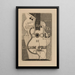 Titre - Louis Marcoussis — ingelijst kunstwerk aan de muur