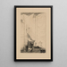 Un soir - Louis Marcoussis — ingelijst kunstwerk aan de muur