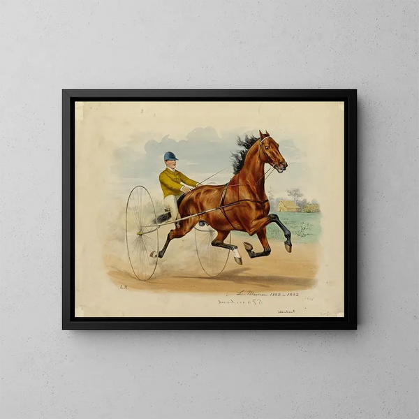 Istanbul Painting - Louis Maurer — framed artwork on a wall