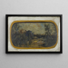 Landschap - Louis Michel Eilshemius — ingelijst kunstwerk aan de muur
