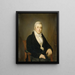 Portret van Jonas Daniel Meijer 1780-1834 - Louis Moritz — ingelijst kunstwerk aan de muur
