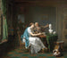 De tekenles - Louis Moritz — weergave van het kunstwerk