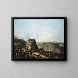 Louis Moullin - Visite de lempereur Napolon III et de limpratrice Eugnie sur le chantier des travaux darasement de la colline de Chaillot.webp