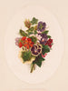 Bloemenboeket - Louis Prang Co — weergave van het kunstwerk