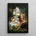 Un Satyre aux abois - Louis Priou — ingelijst kunstwerk aan de muur