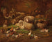 Binnenruimte van stal - Louis Reinhardt — weergave van het kunstwerk