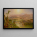 Lagune van de Guayaquil Rivier Ecuador - Louis Rémy Mignot — ingelijst kunstwerk aan de muur