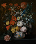 Bloemen in een vaas Chantilly - Louis Tessier — weergave van het kunstwerk