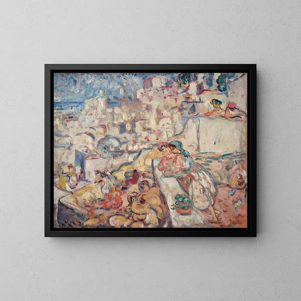 Alger, de Casbah - Louis Valtat — ingelijst kunstwerk aan de muur