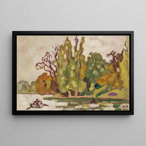 Bois de Boulogne - Louis Valtat — ingelijst kunstwerk aan de muur